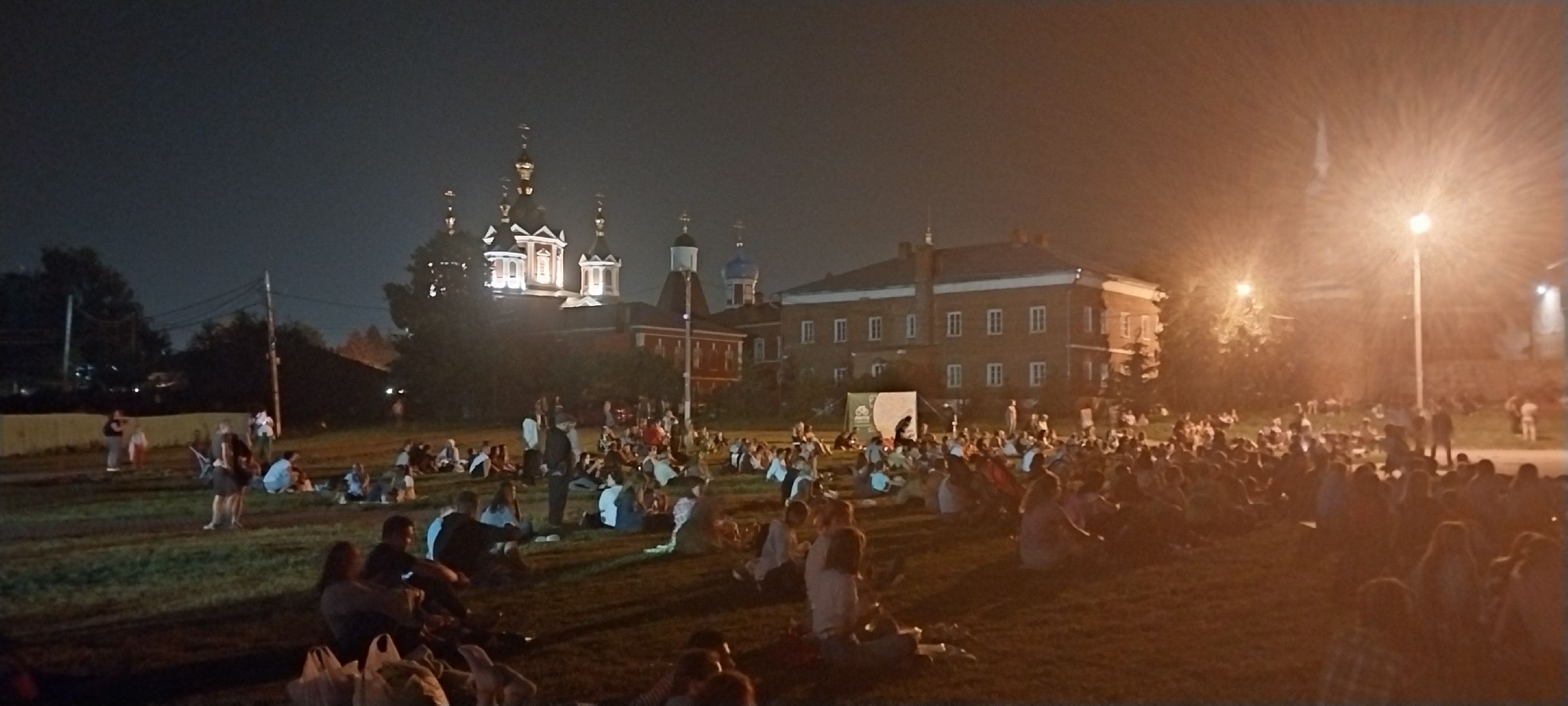 Коломна, культура, кинопоказ, лето в Подмосковье