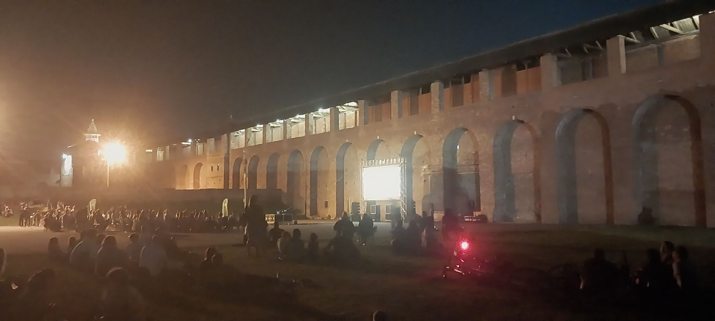 Коломна, культура, кинопоказ, лето в Подмосковье