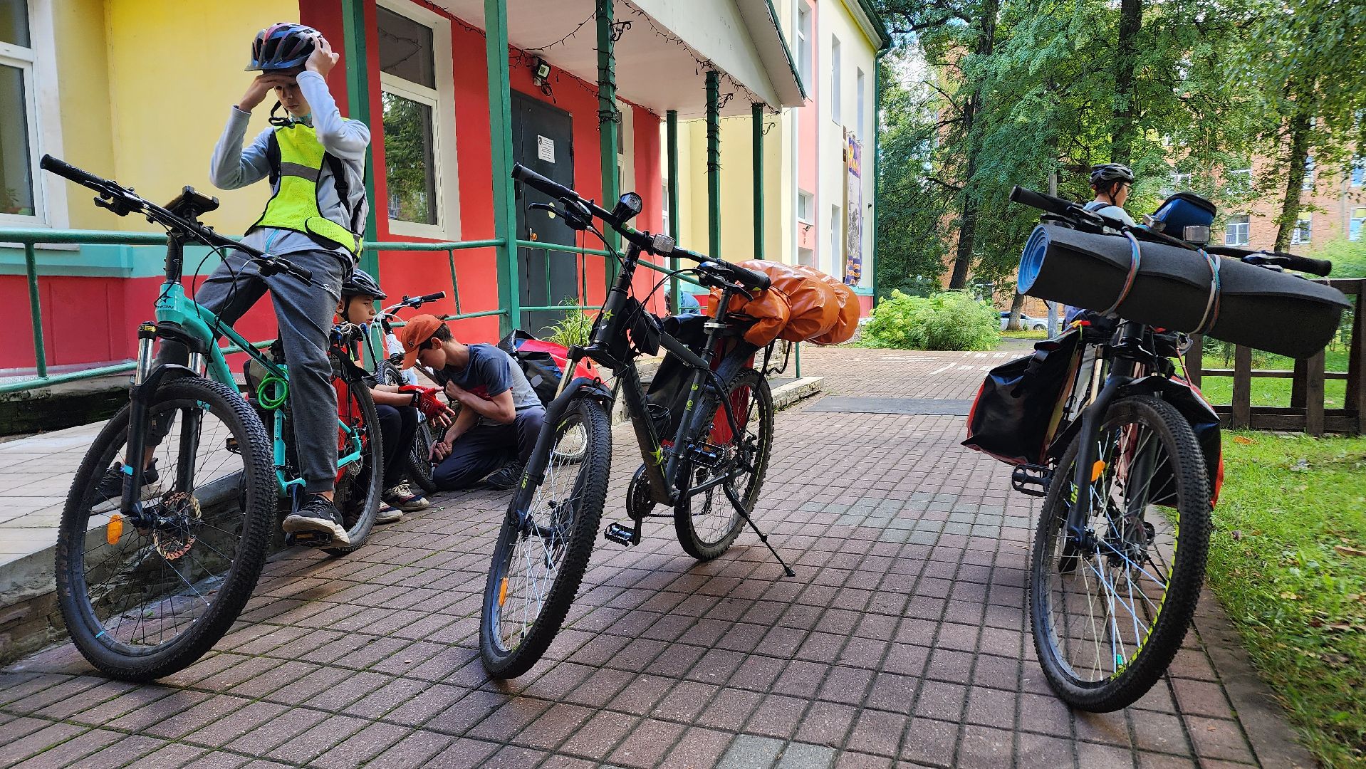 Ступино, дэц островок, велотуризм, спорт подмосковья,