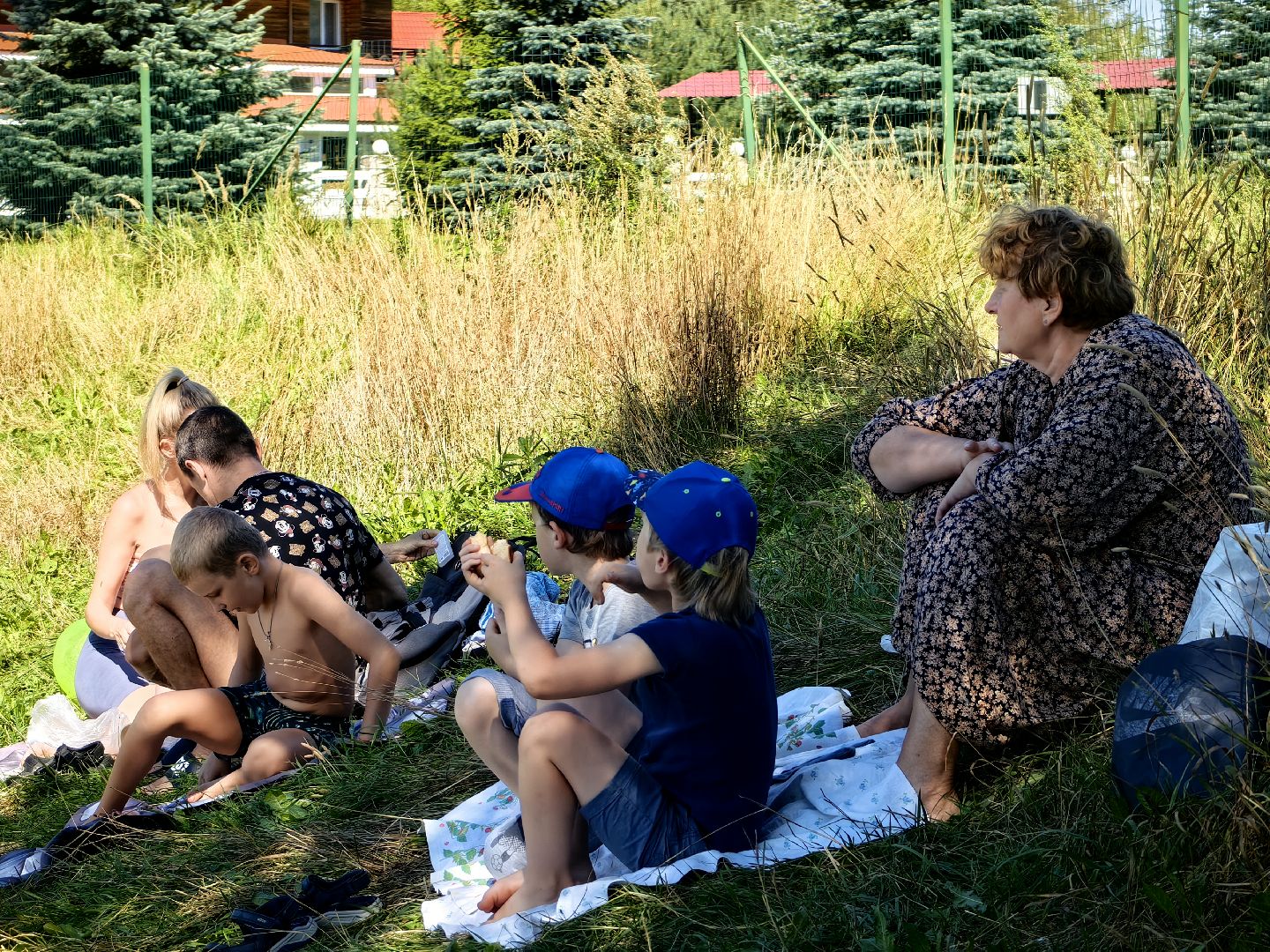 Нашествие, оса, август, водоём, гнёзда