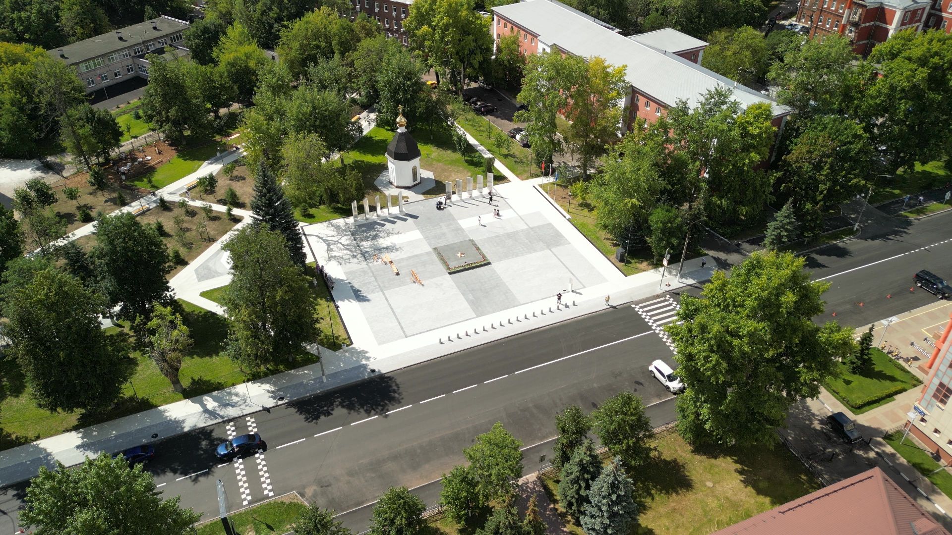 реутов, аллея славы, общество, место притяжения, видео с коптера,