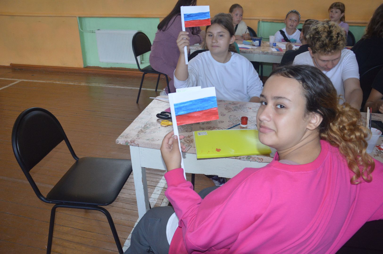 Шатура, Керва, письма на фронт, День флага, триколор,