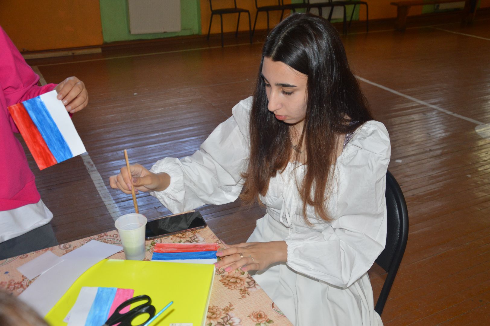 Шатура, Керва, письма на фронт, День флага, триколор,