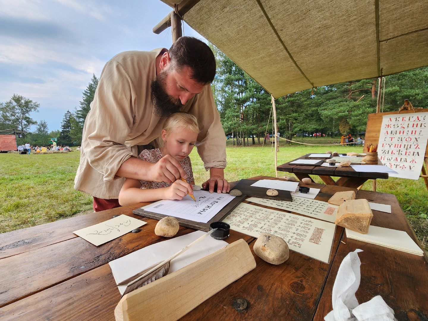 Одинцово, Захарово, фестиваль, традиция, письменность, мастер-класс