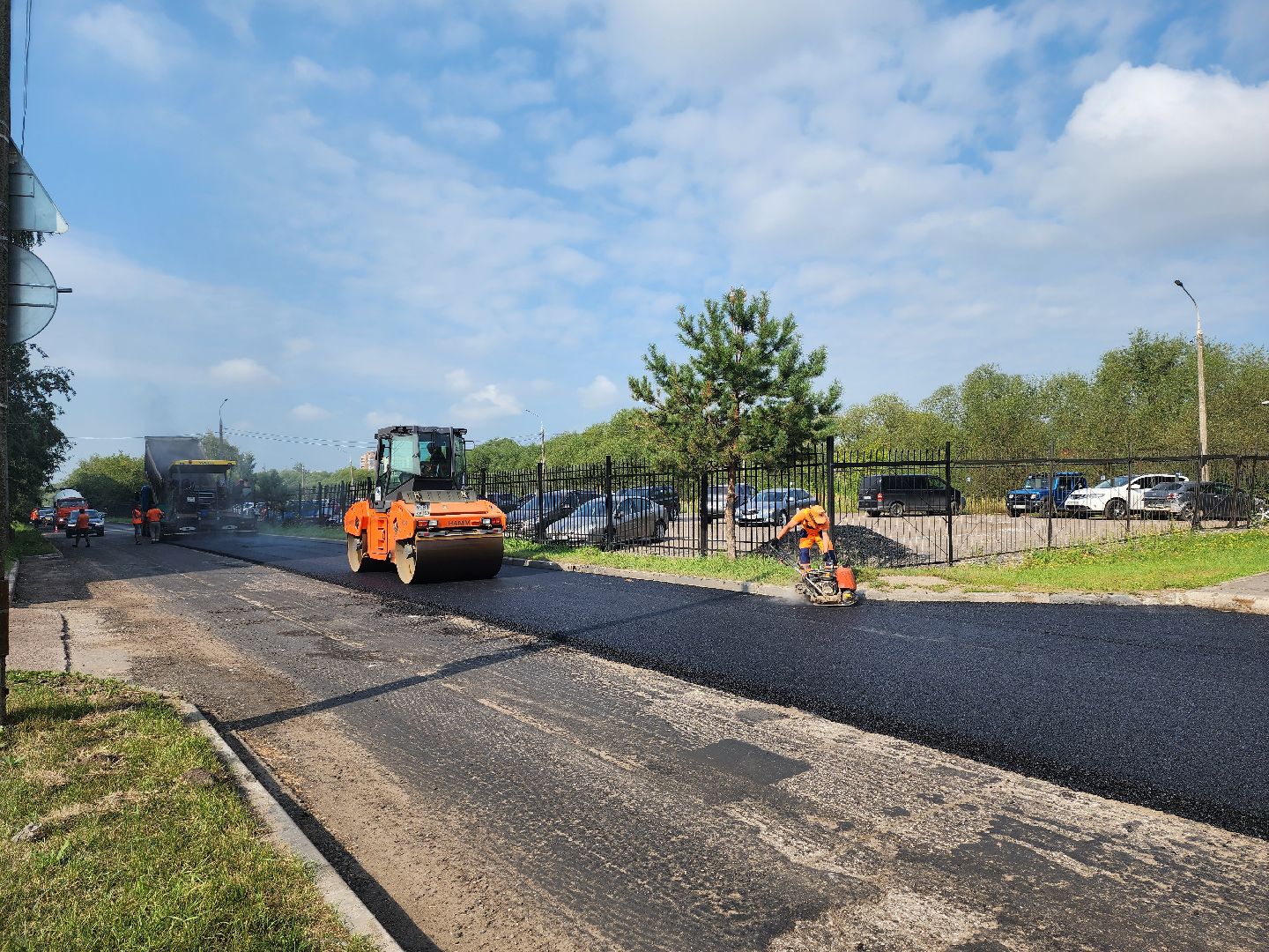 Серпухов, Подмосковье, благоустройство, ремонт дороги, губернатор