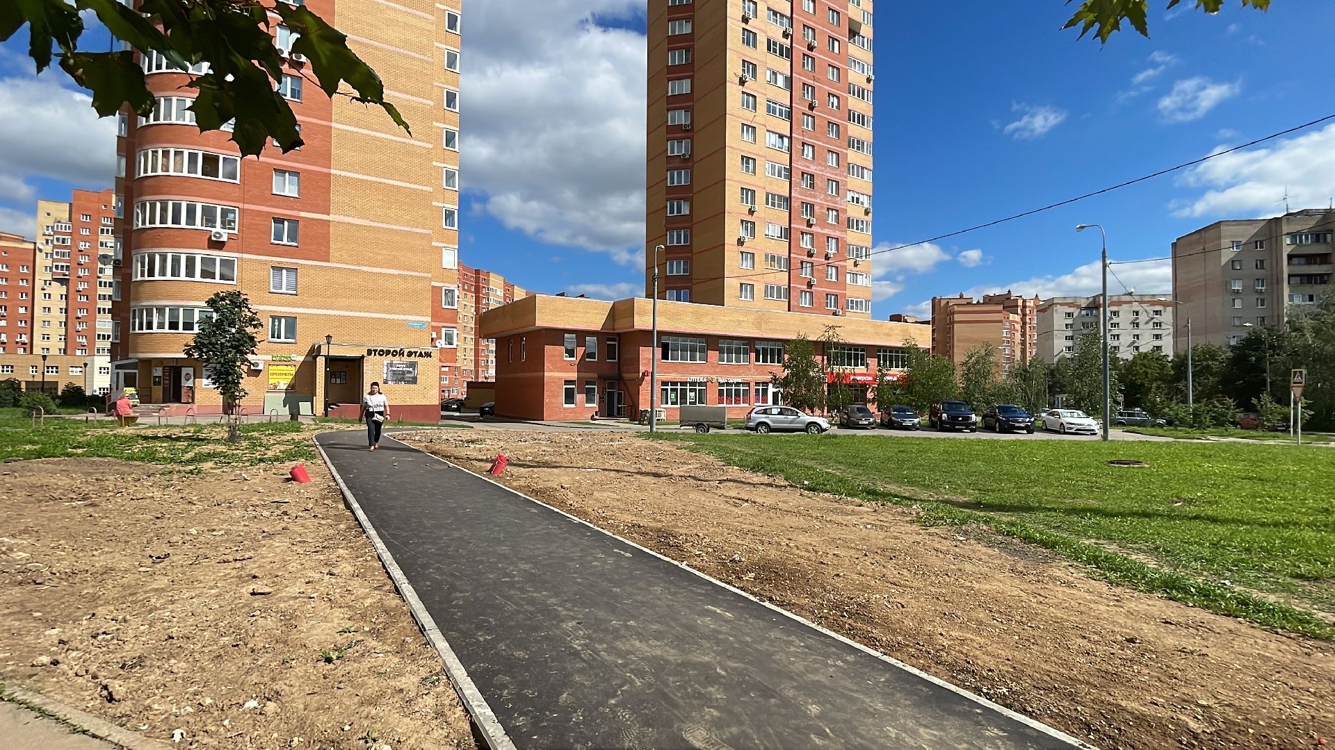 Одинцово, Лесной городок, благоустройство, пешком, народная тропа,