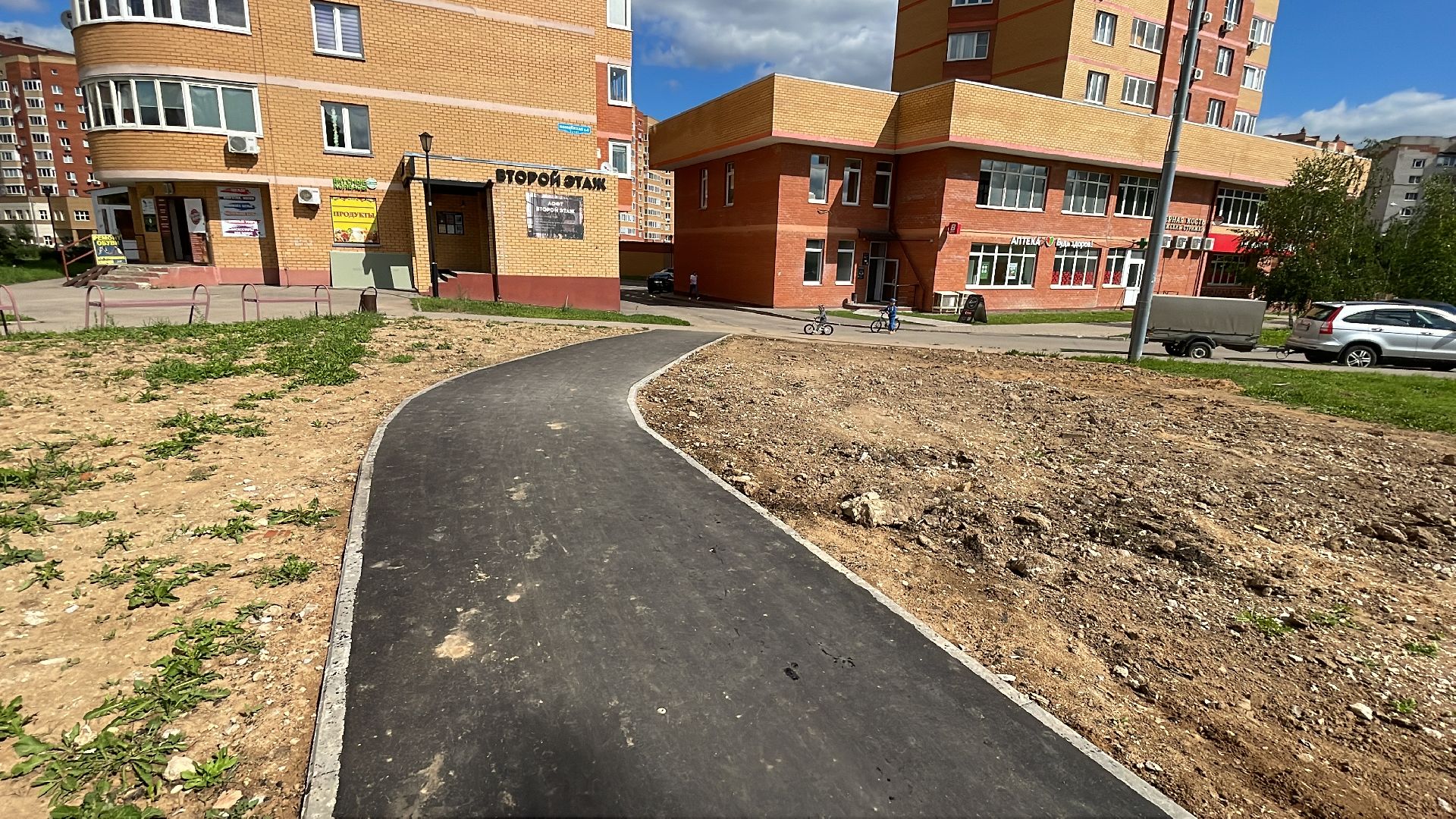 Одинцово, Лесной городок, благоустройство, пешком, народная тропа,