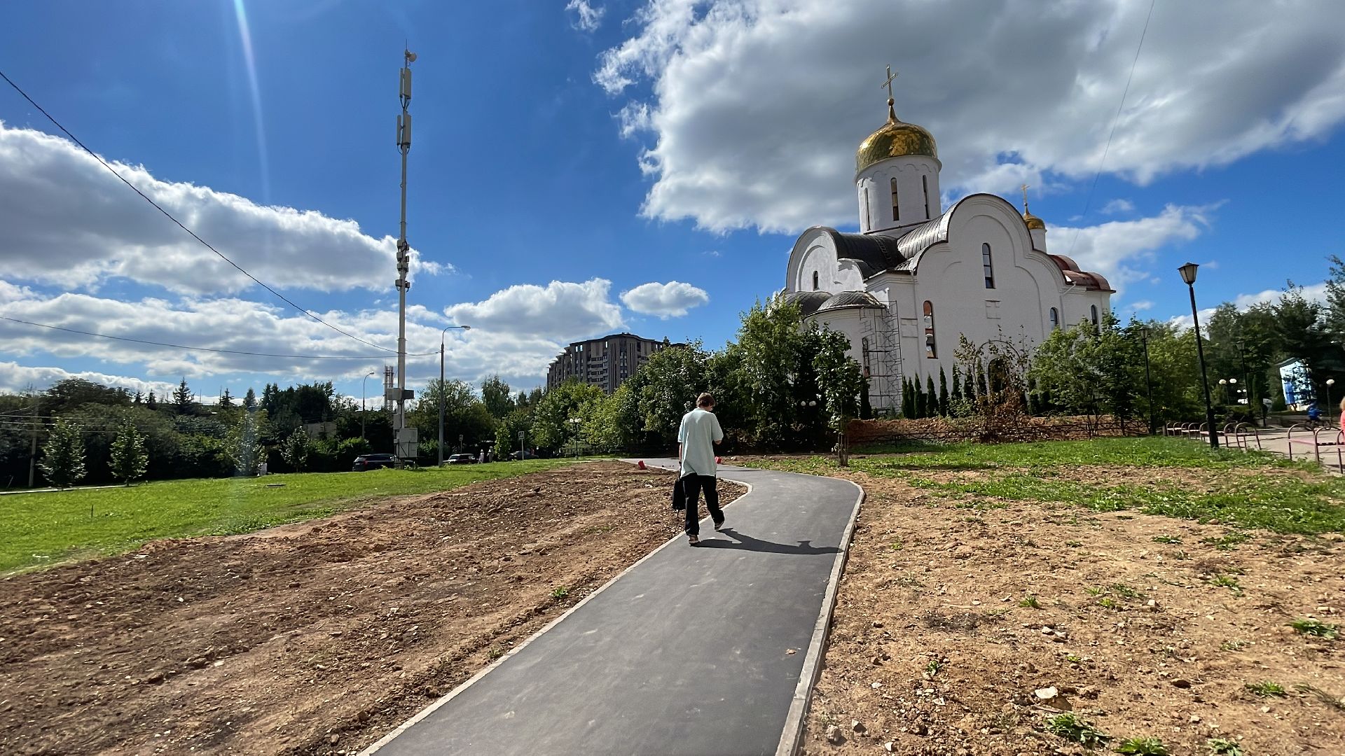 Одинцово, Лесной городок, благоустройство, пешком, народная тропа,