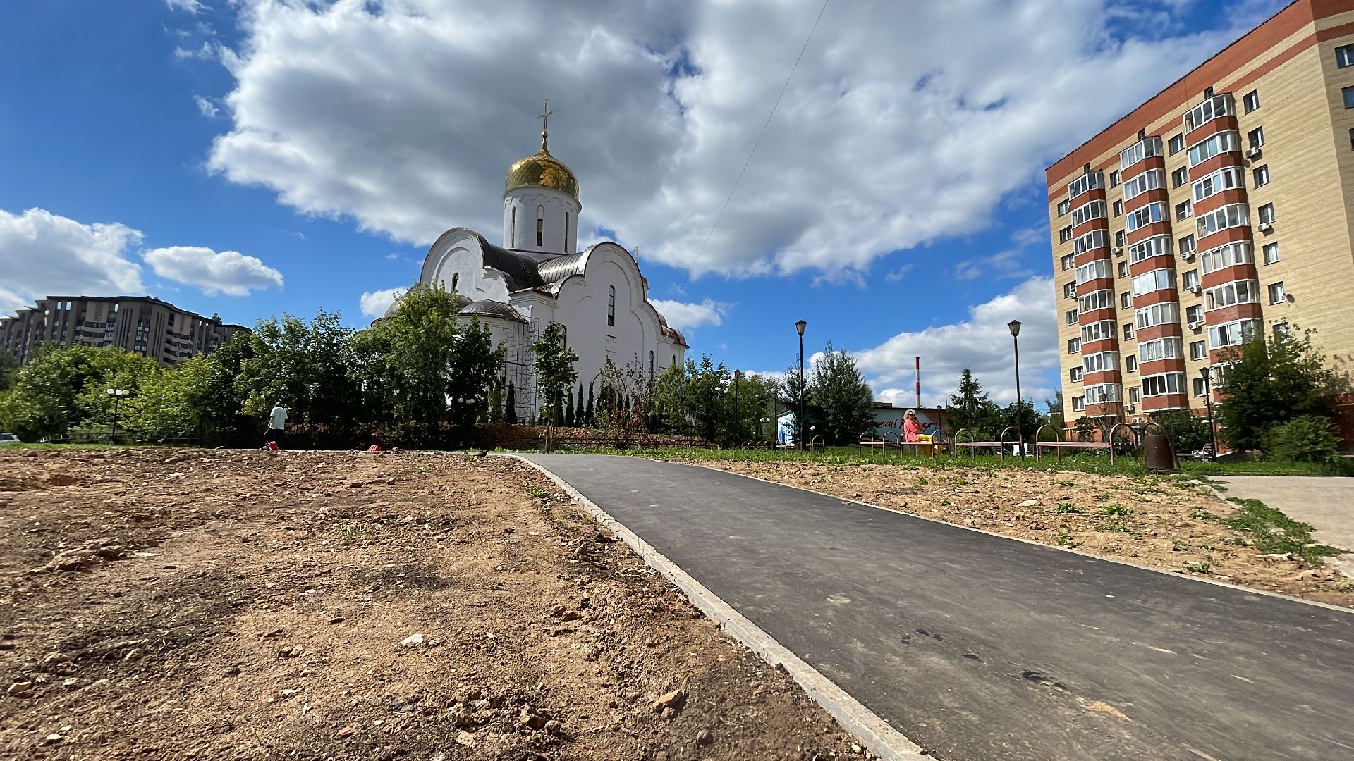 Одинцово, Лесной городок, благоустройство, пешком, народная тропа,