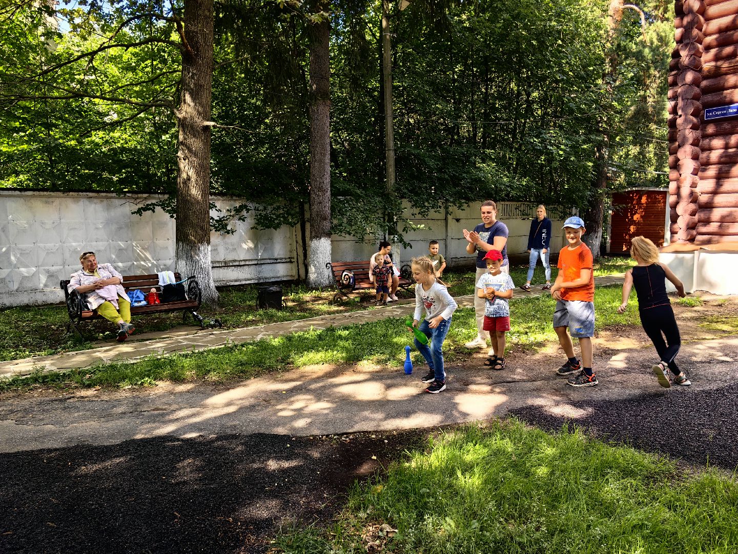 Флаг, квест, игра, рисунок, асфальт, дети