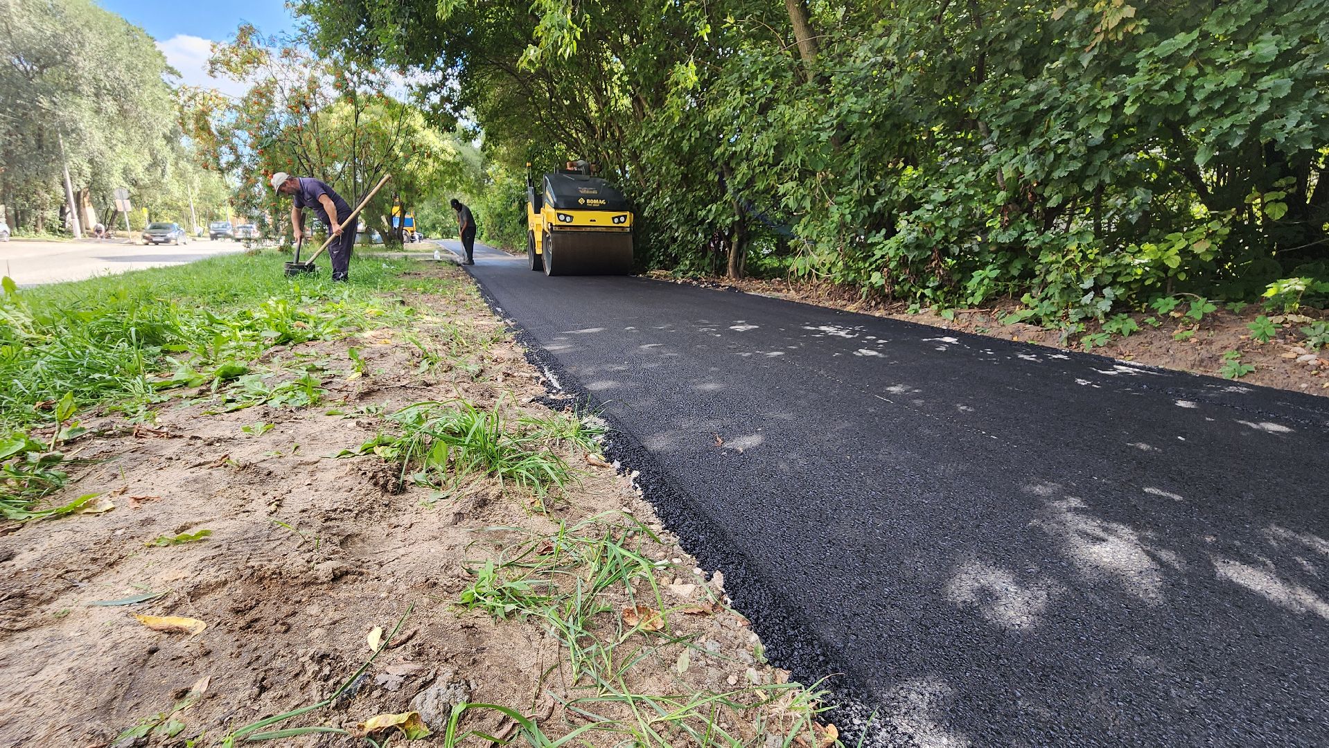 пешеходная дорога, Протвино, благоустройства, Лесной бульвар, тротуар