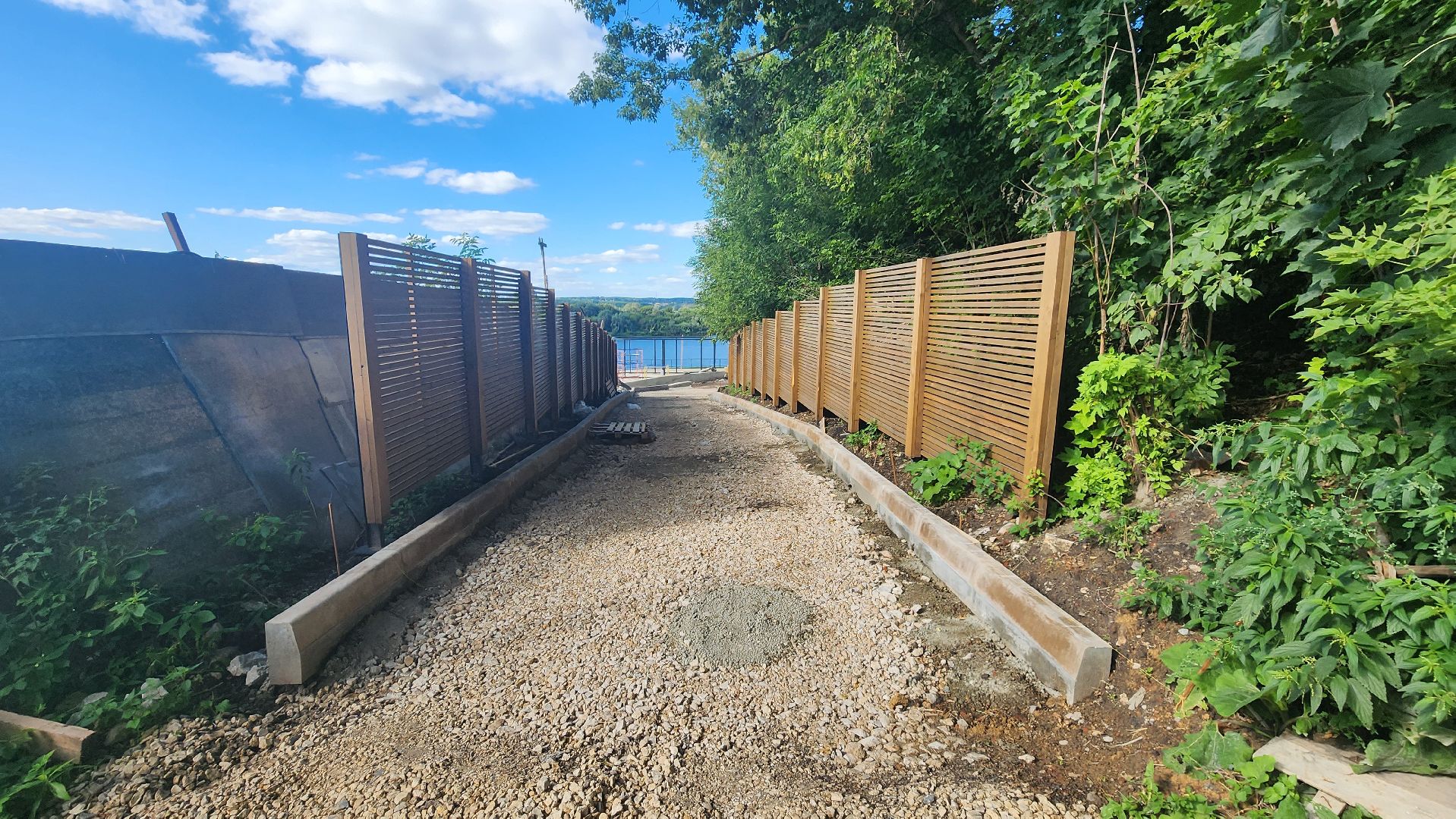 Кашира, набережная, благоустройство, детская площадка, освещение