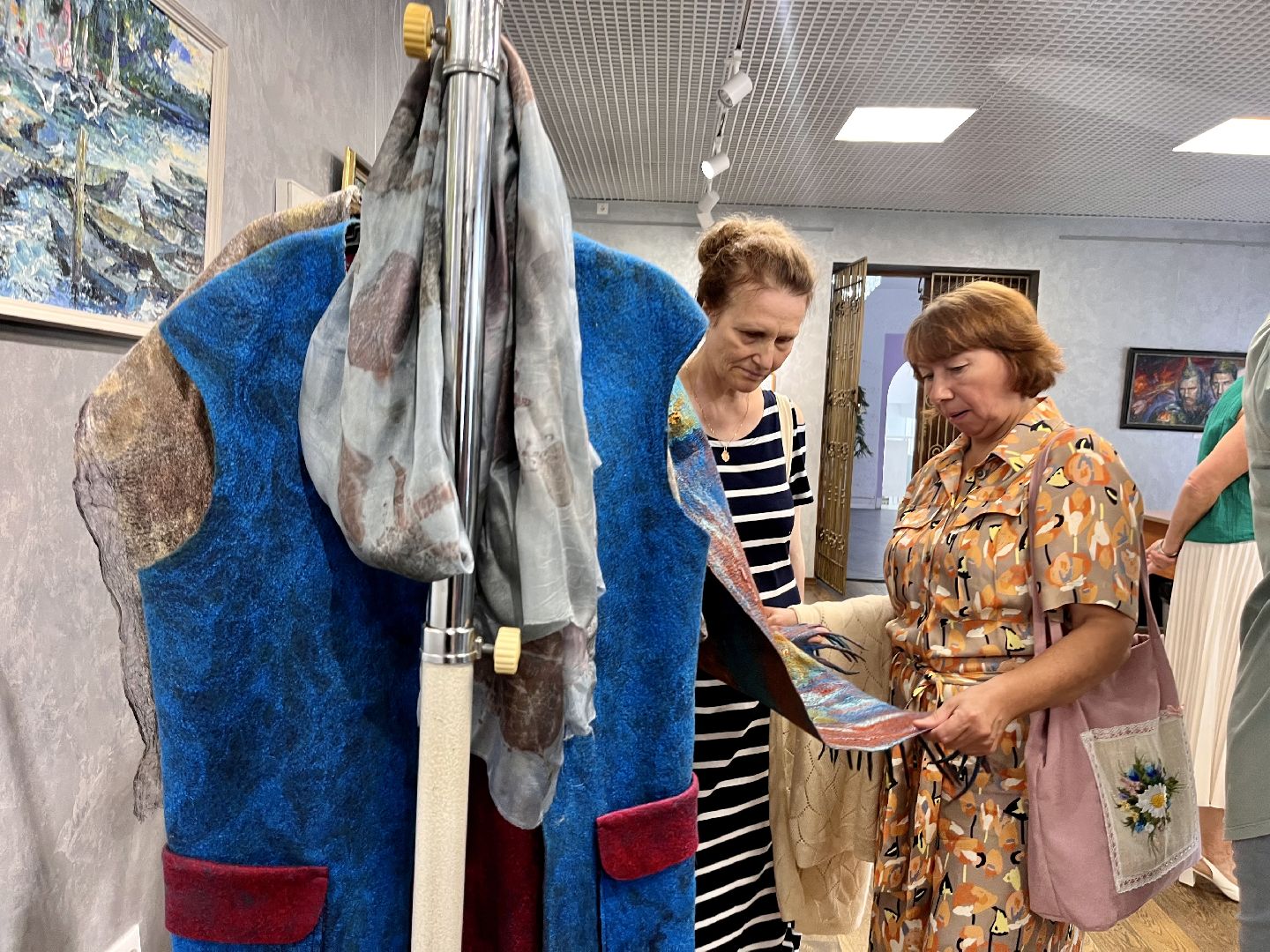 Наро-Фоминск, культура Подмосковья, войлоковаляние, эко-принт, кукла, рукоделие, тскульпурный текстиль