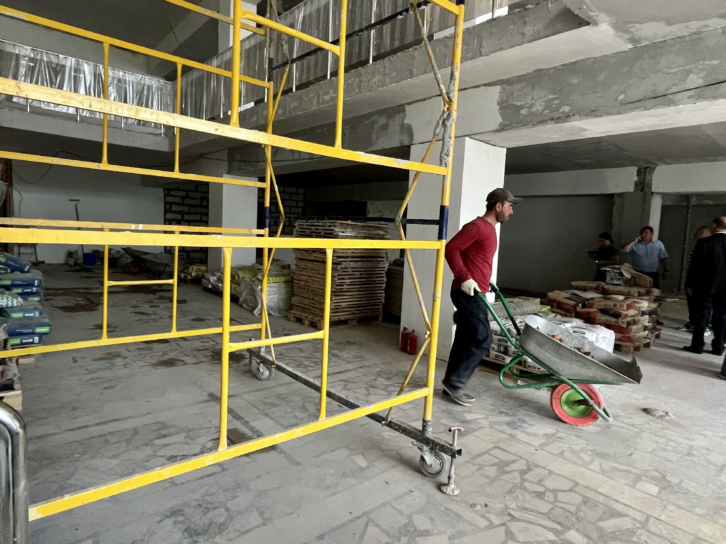 наро-фоминский городской округ, селятино, спорткомплекс строитель, бассейн, капитальный ремонт, губернатор Подмосковья