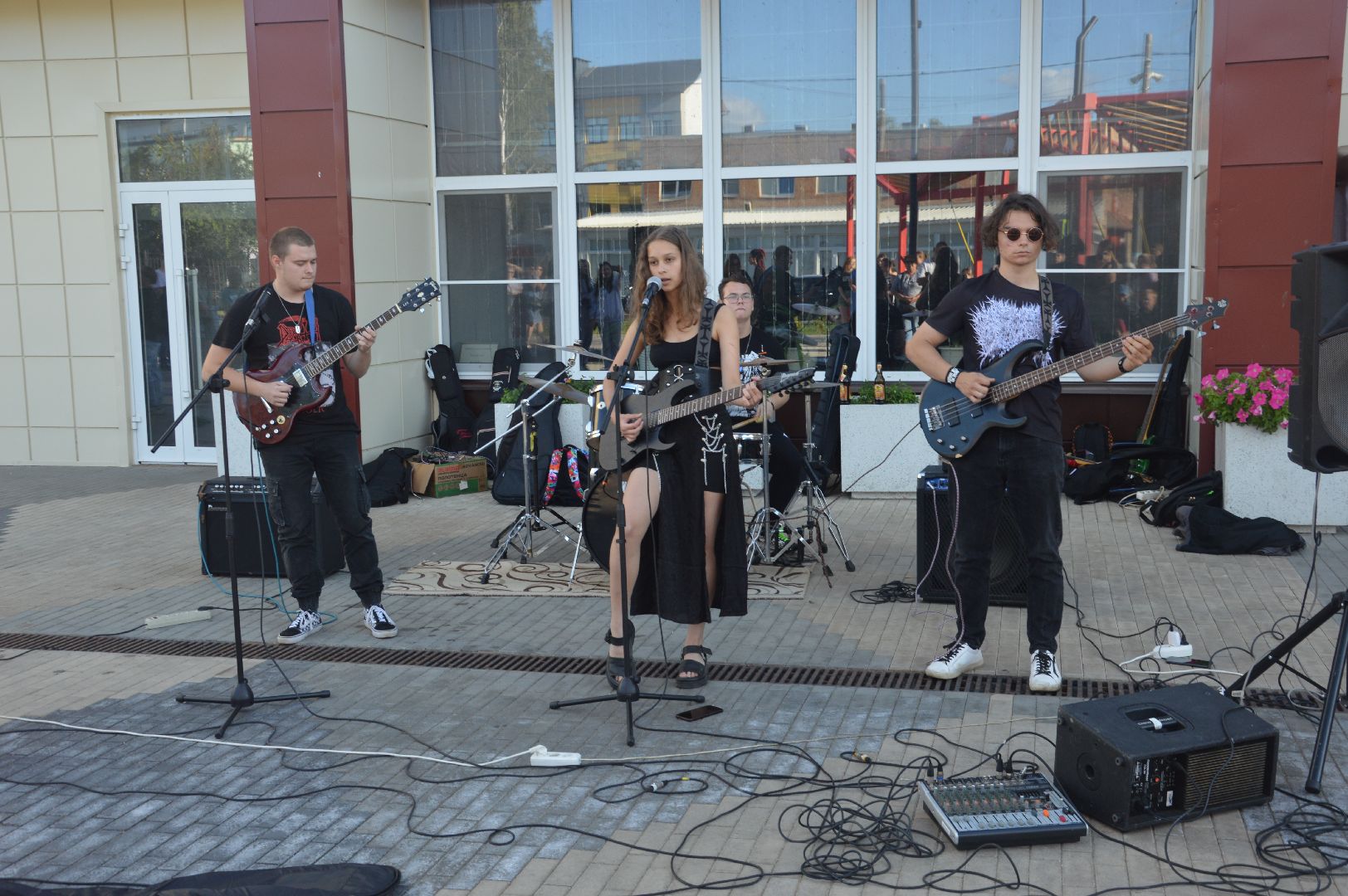 Шатура, панк-рок, концерт, Альма-матер, Альмаматер, Электрошок, Культурный Плюрализм