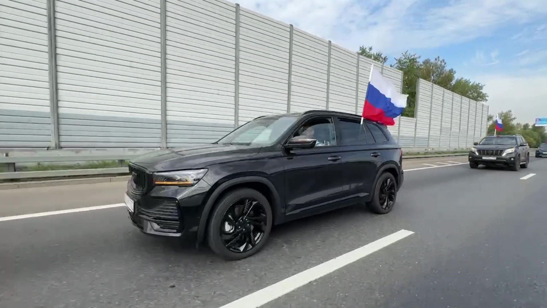 Реутов, День флага, символ, флаг, автопробег