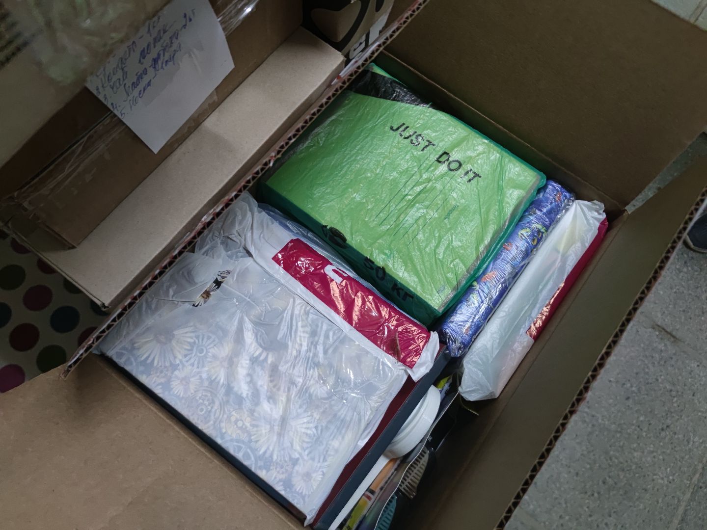 гуманитарная помощь, сбор помощи, Дубна