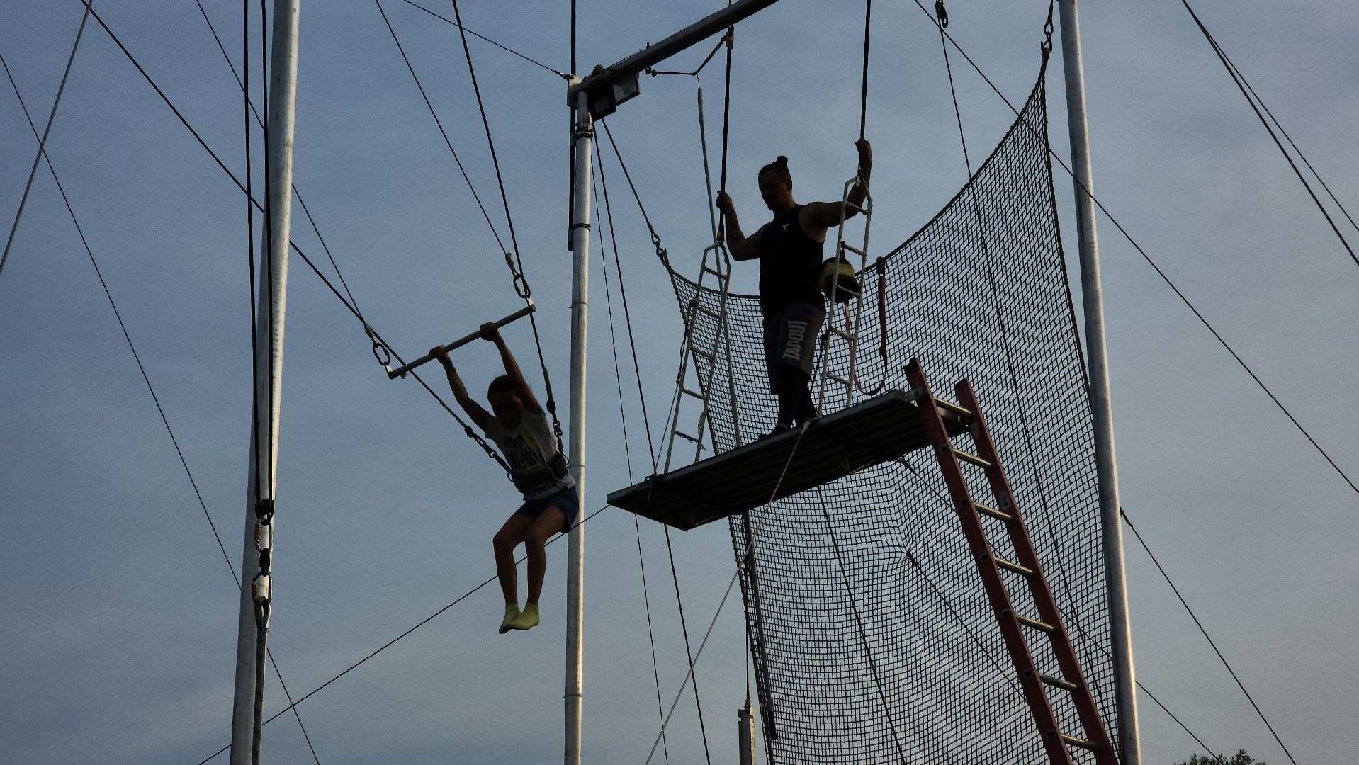 Одинцово, Сколково, спорт, трапеция, трюк, трюкач, акробат, гимнаст, каскадёр, испытано на себе, журналист - акробат
