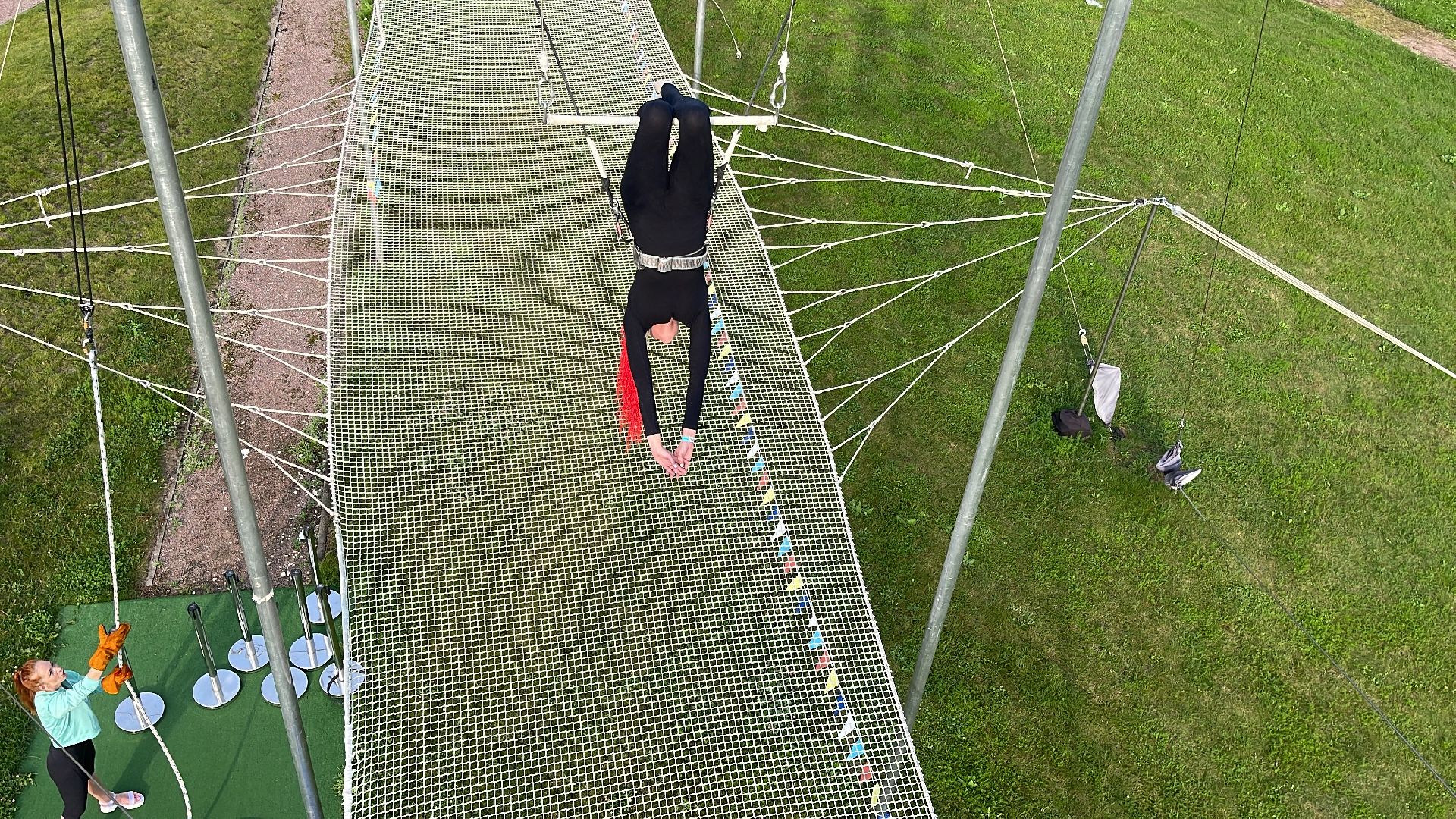 Одинцово, Сколково, спорт, трапеция, трюк, трюкач, акробат, гимнаст, каскадёр, испытано на себе, журналист - акробат