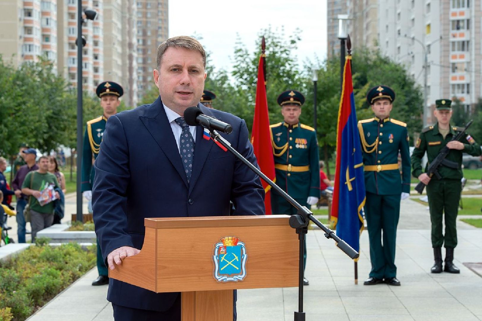 Подольск, стела, патриотизм, власть