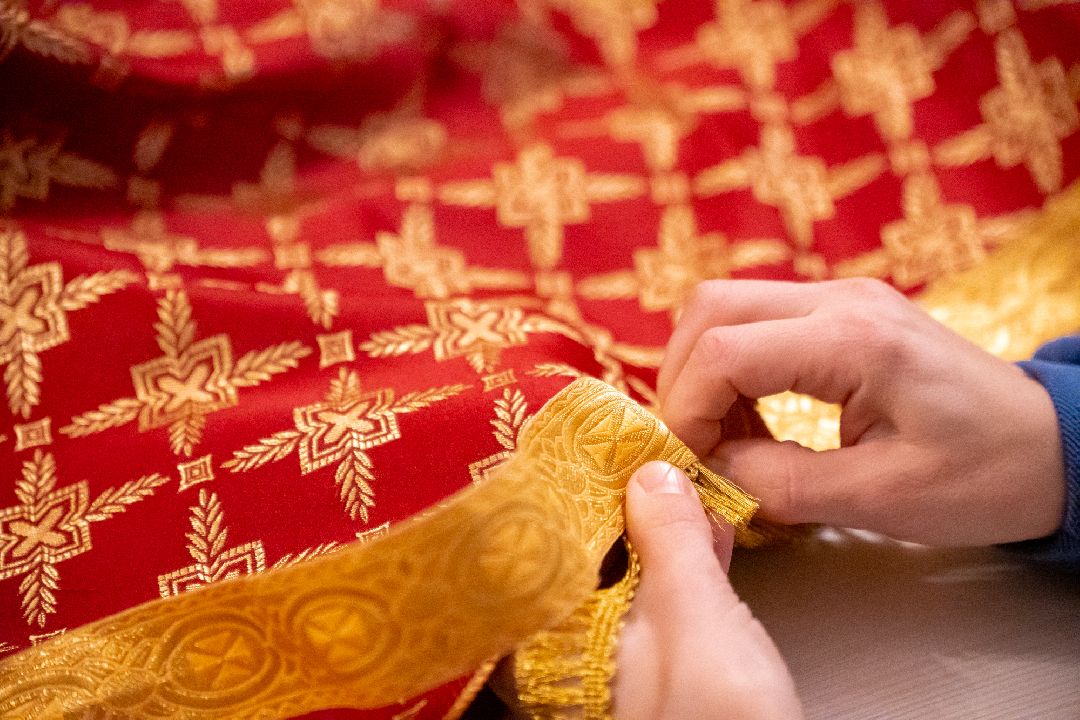 золотошвейка, Ликино-Дулево, женщина, Орехово-Зуево, благочиние, церковь, Орехово-Зуевский округ, швея