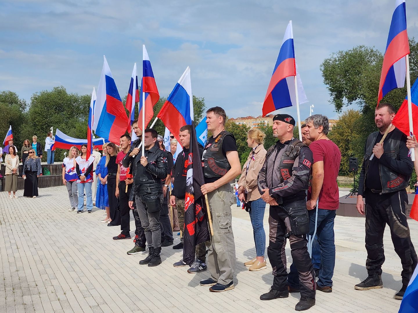 день флага, воскресенск, новороссийск, Ночные волки