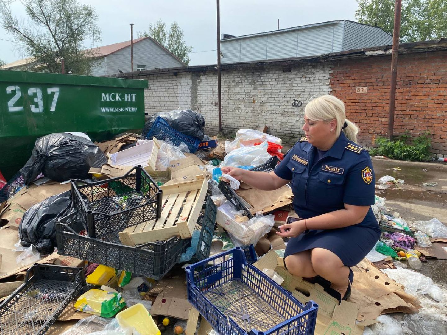 Чехов, ГУСТ, штраф, предприниматель, мусор, рейд