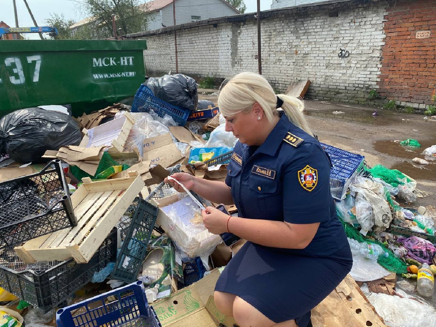 Чехов, ГУСТ, штраф, предприниматель, мусор, рейд