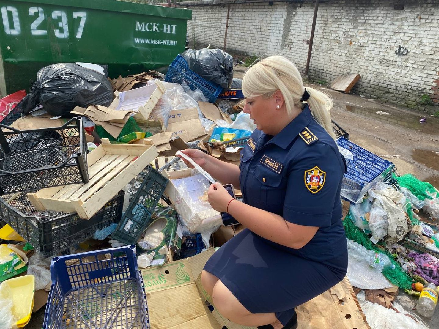 Чехов, ГУСТ, штраф, предприниматель, мусор, рейд