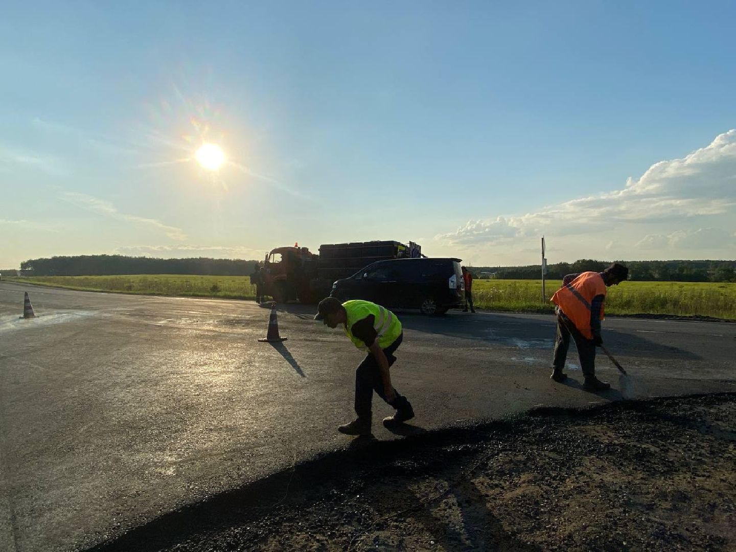 Чехов, дороги, ремонт, дорожное покрытие, асфальт