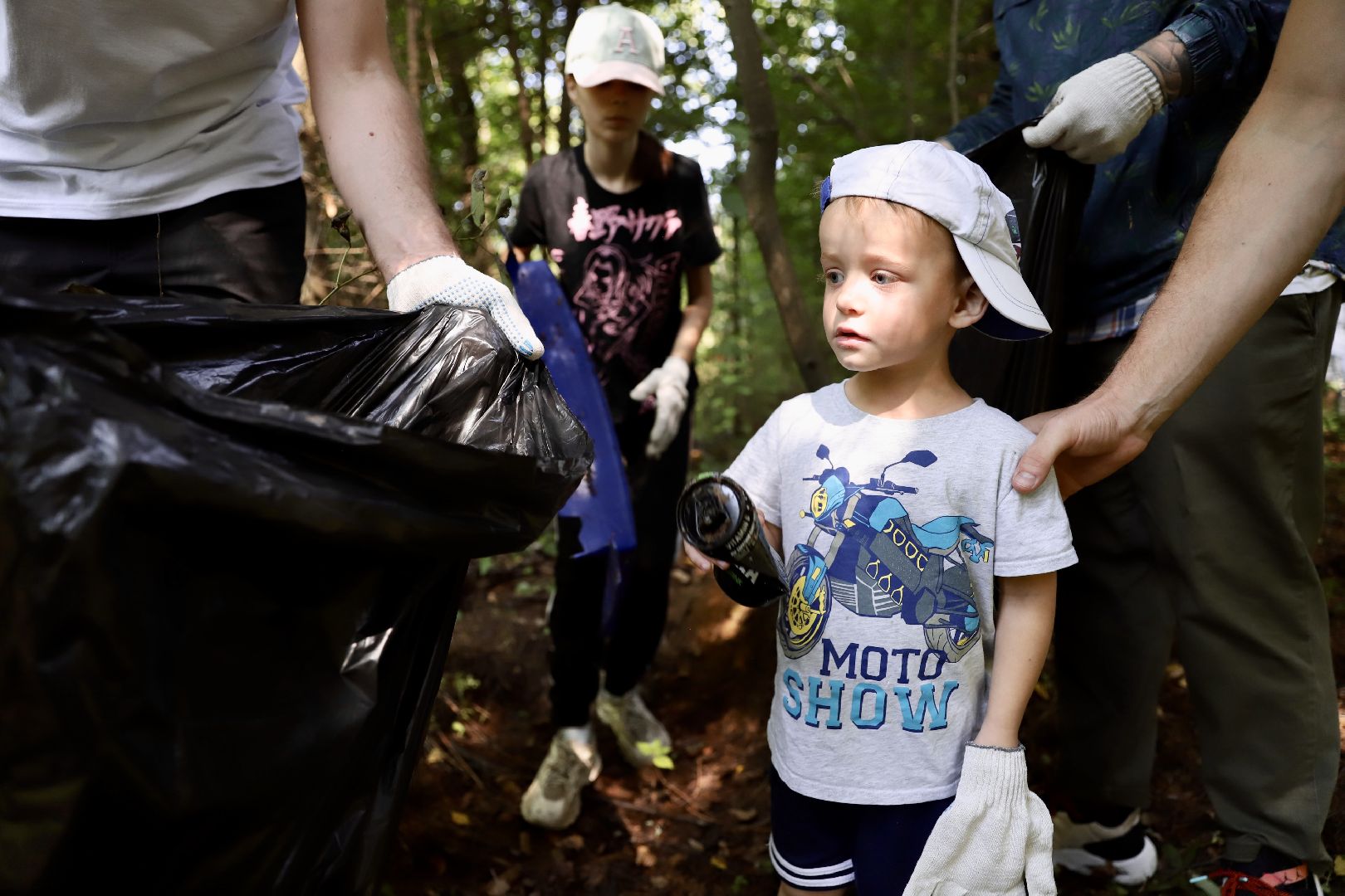 Солнечногорск, субботник, уборка, лес, жители
