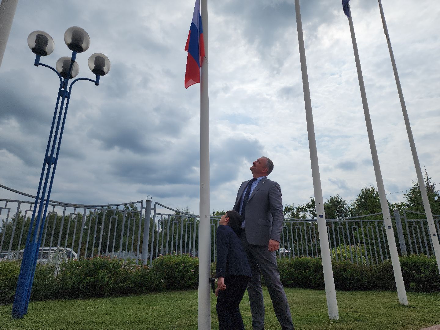 Кашира, День государственного флага России, Россия, флаг, праздник