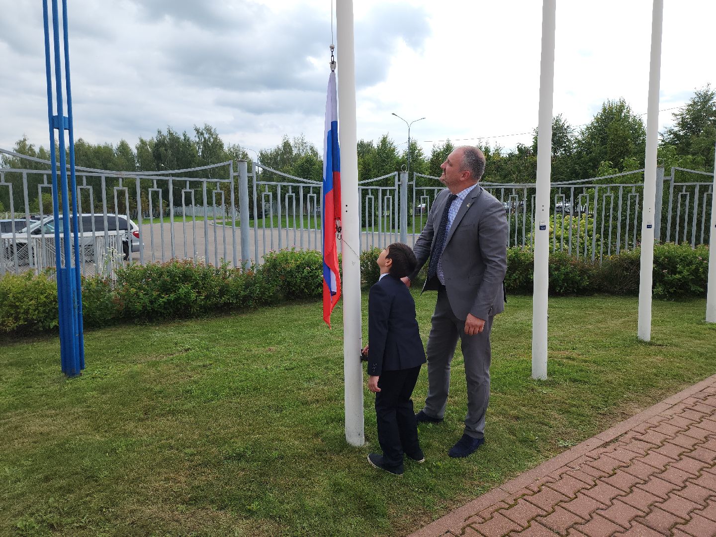 Кашира, День государственного флага России, Россия, флаг, праздник