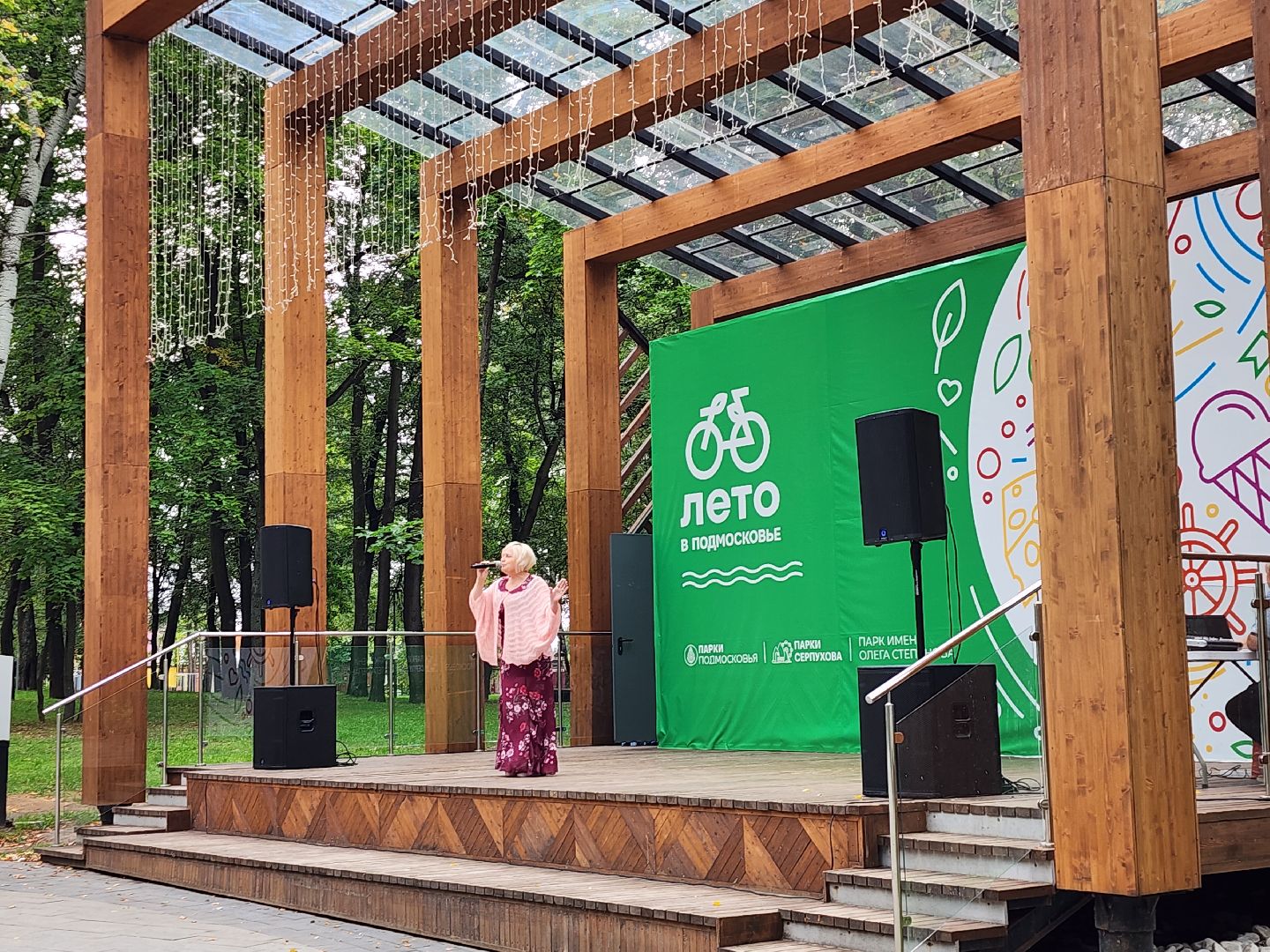 Серпухов, Подмосковье, День флага, парк, МГЕР, волонтеры, концерт