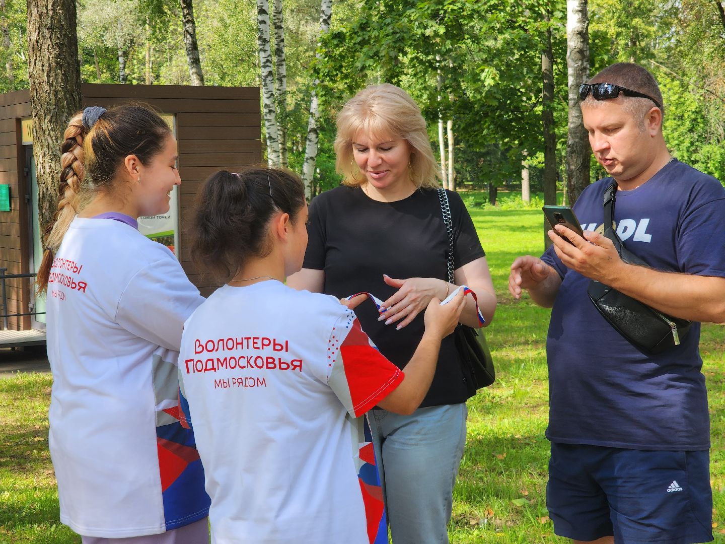 ивантеевка, день флага, волонтеры, волонтеры подмосковья,