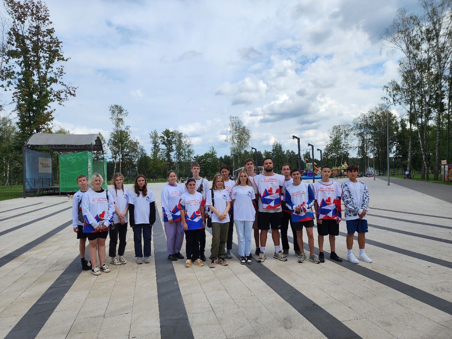 ивантеевка, день флага, волонтеры, волонтеры подмосковья,