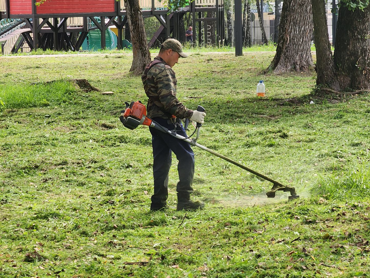 ивантеевка, парки, уборка,