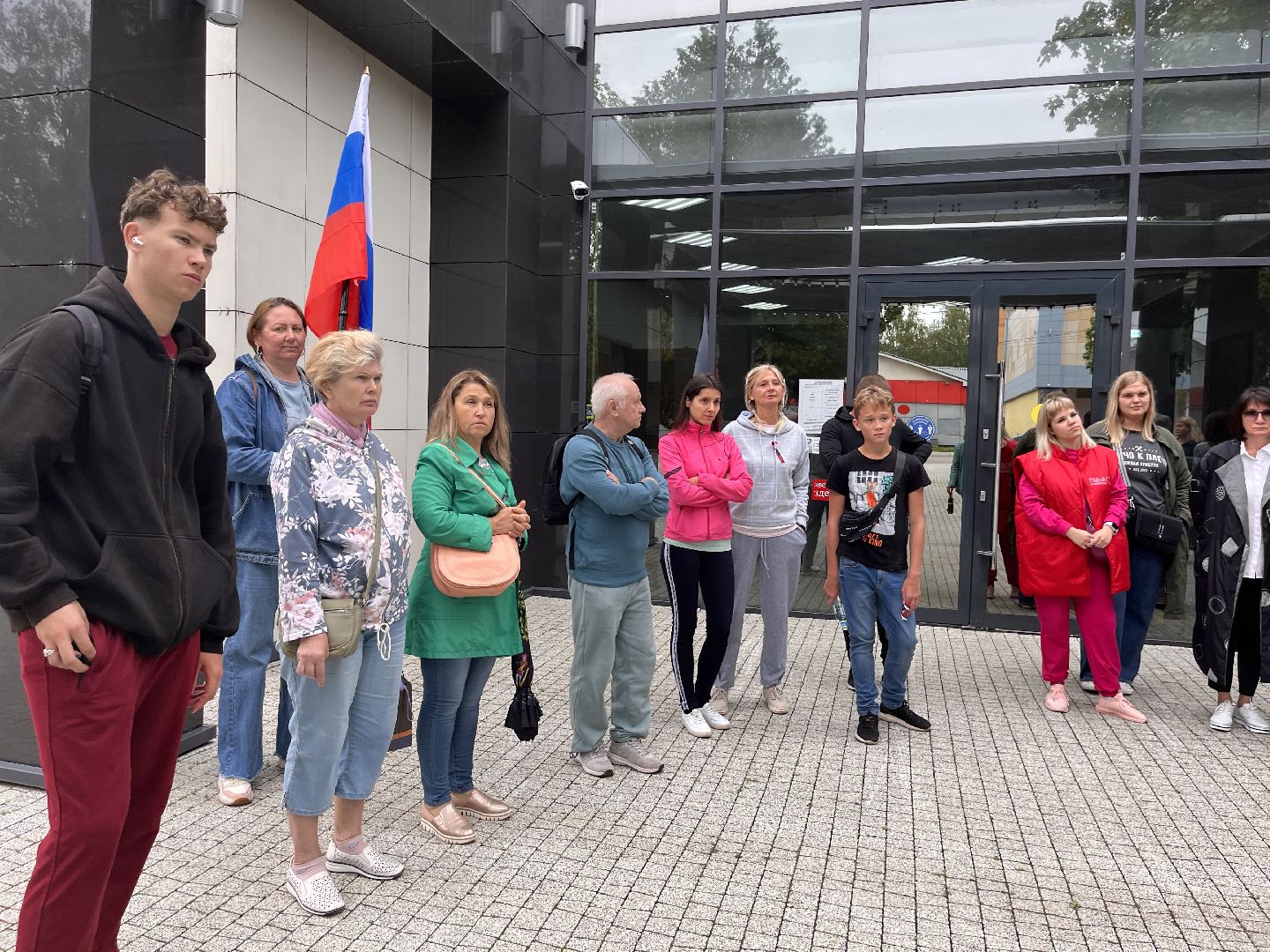 Шаховская, день российского флага, акция