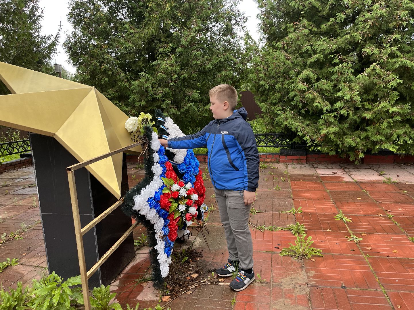 Шаховская, день российского флага, акция