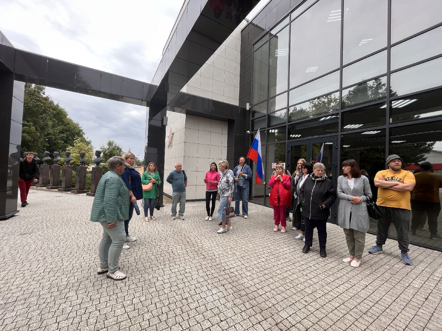 Шаховская, день российского флага, акция