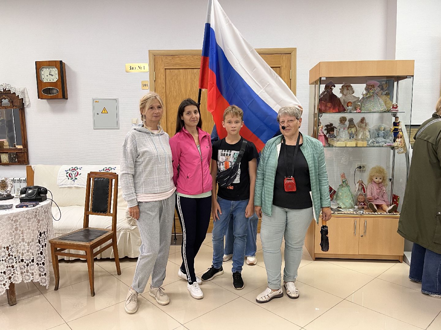 Шаховская, день российского флага, акция