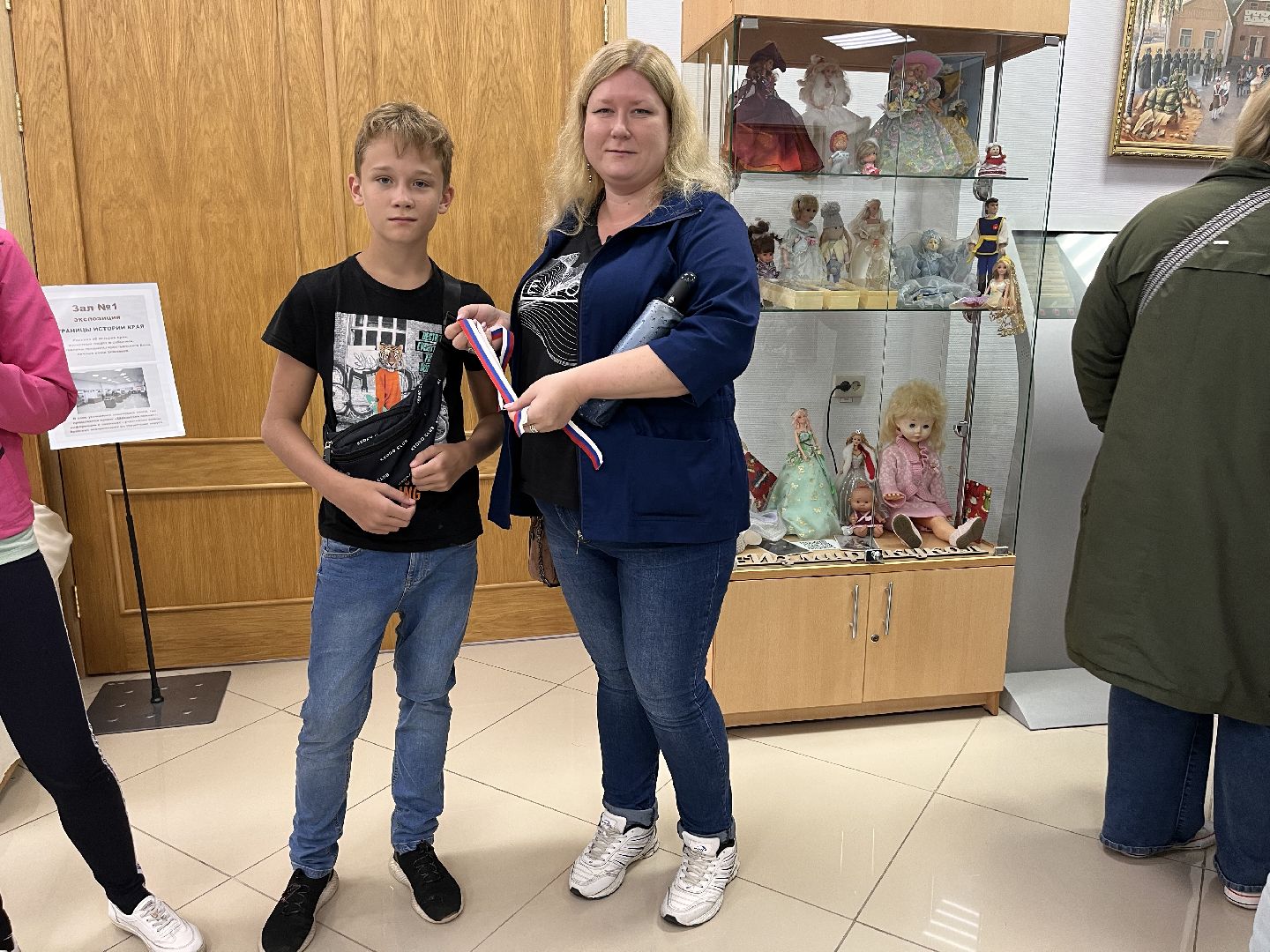 Шаховская, день российского флага, акция