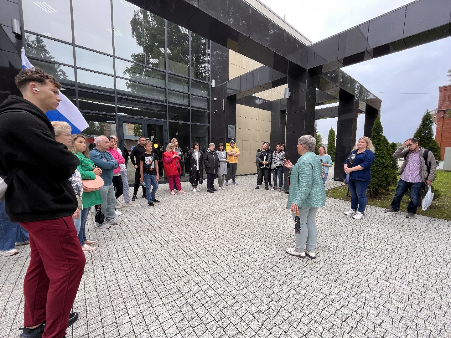 Шаховская, день российского флага, акция