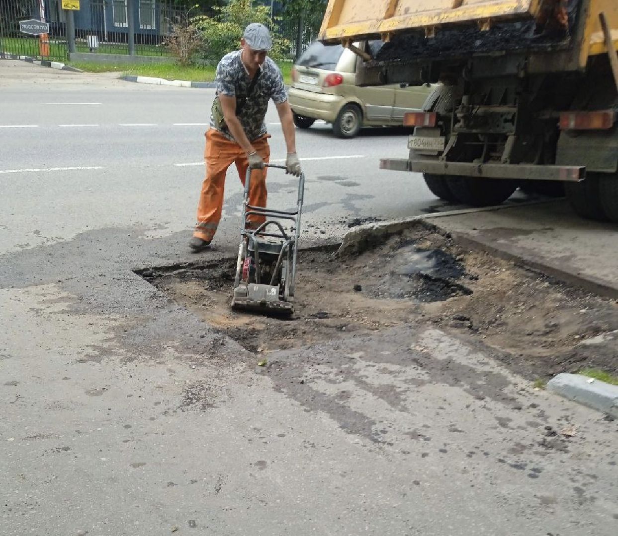 Балашиха, Подмосковье, ЖКХ, ямы, тротуары, ремонт