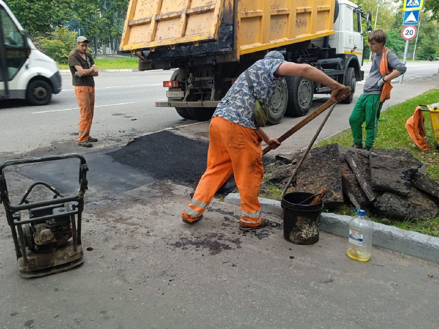 Балашиха, Подмосковье, ЖКХ, ямы, тротуары, ремонт