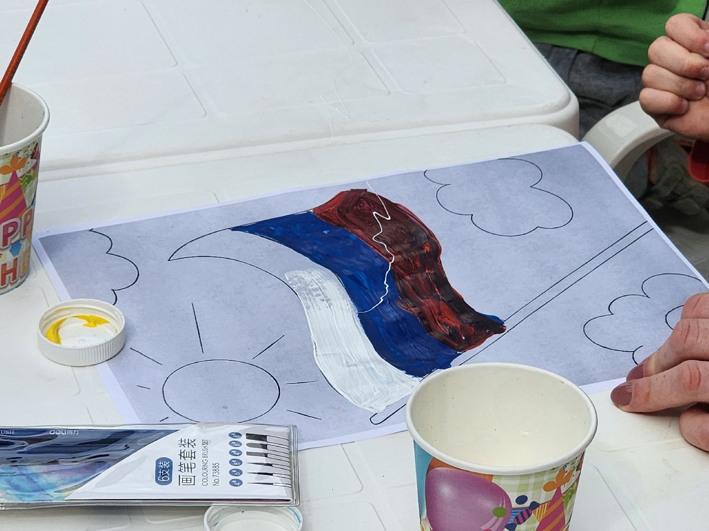 ивантеевка, день государственного флага россии, дети, мастер-класс,