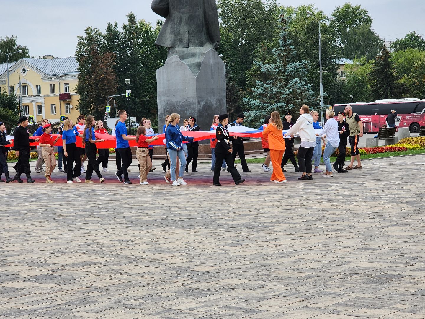 День флага, Домодедово