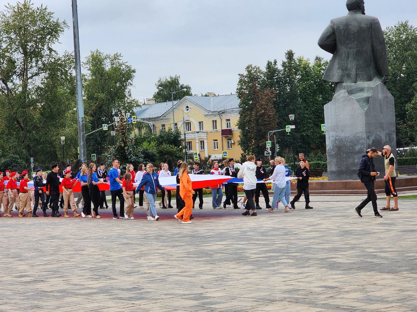 День флага, Домодедово