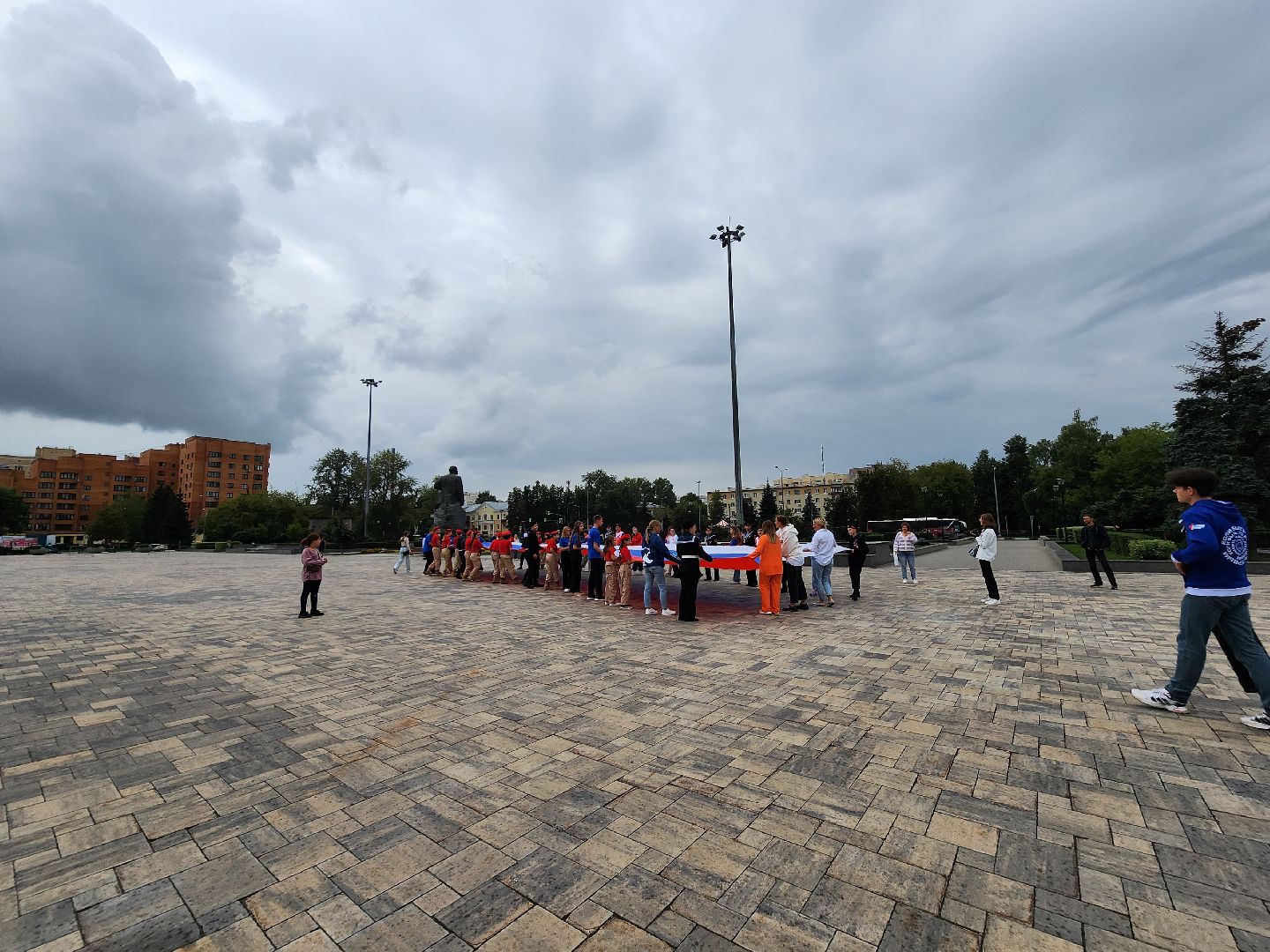 День флага, Домодедово