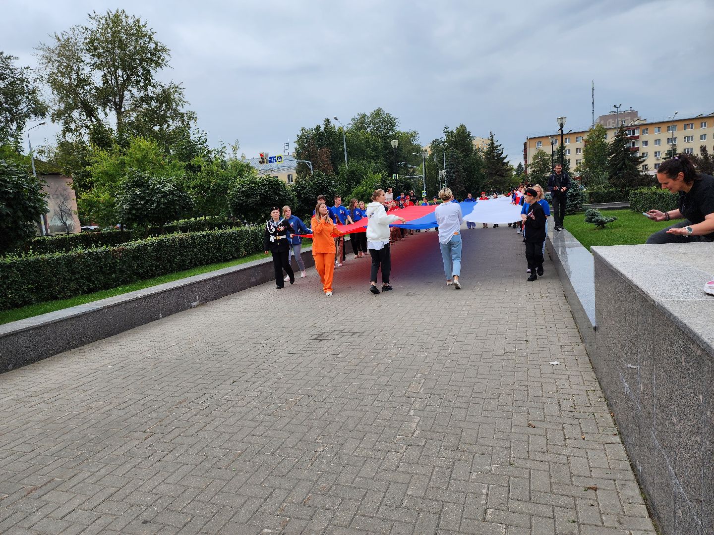 День флага, Домодедово